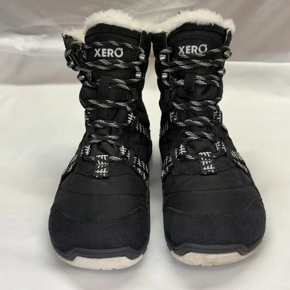 Xero Shoes Womens US 7.5 Alpine Waterproof  Boots Insulated Barefoot Zero Drop